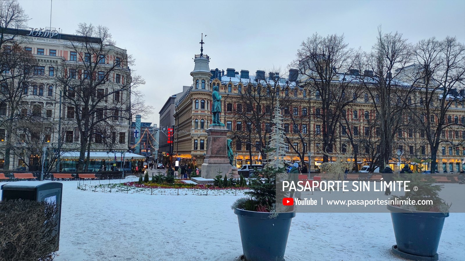 parque Esplanadi Helsinki