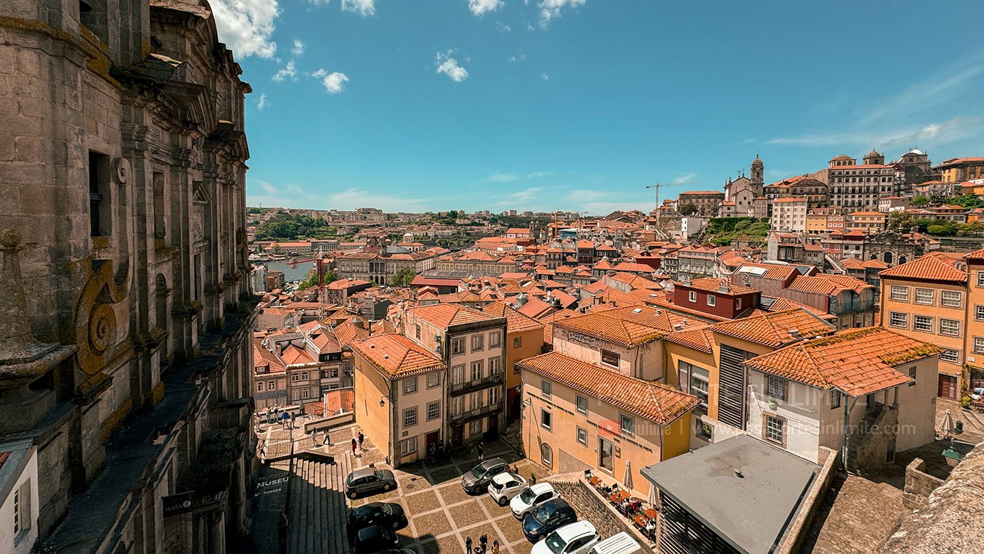 mirador rua das aldas vista casco antiguo