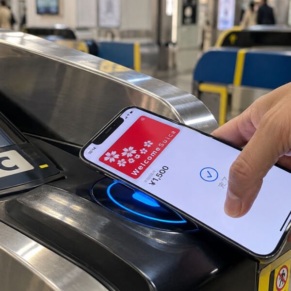 Welcome Suica Mobile Japón